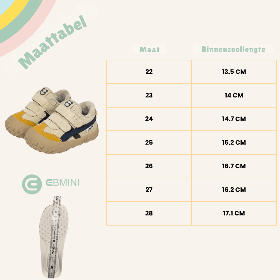 EBMINI® LEMS – Warme winter schoenen voor kinderen - Ebmini® – Kinder schoenen - 209913033822 -