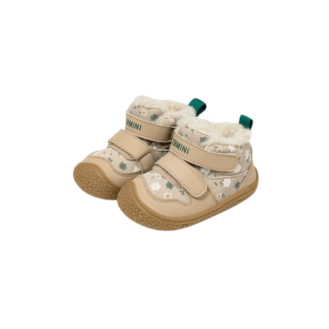 EBMINI® SAS – Ultralichte winter - barfusschoenen voor kinderen met klittenbandsluiting - Ebmini® – Kinder schoenen - 209913031011 -