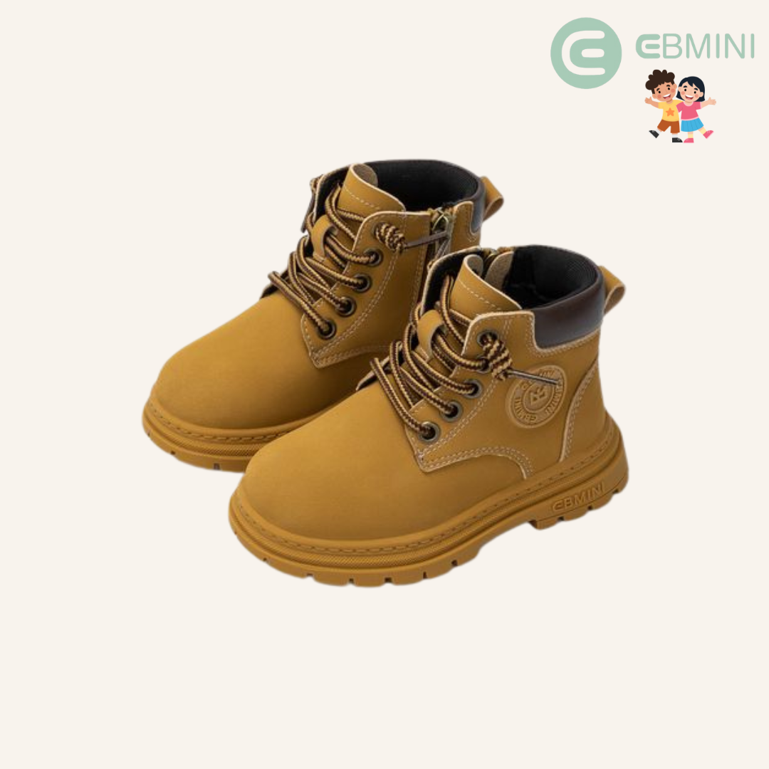 EBMINI® KIKI – Waterdichte winterlaarzen voor kinderen - Ebmini® – Barefoot kinderschoenen