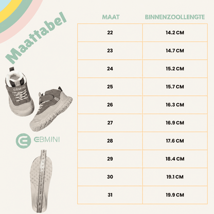 EBMINI® CED – Waterdichte kinder laarzen voor winterweer - Ebmini® – Kinder schoenen -  -