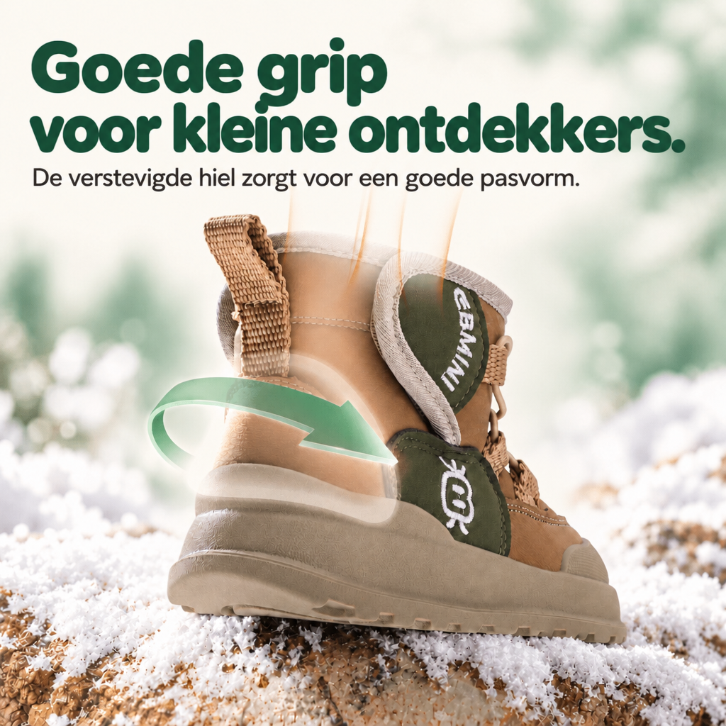 EBMINI® FOZ – Goede grip voor kleine ontdekkers – verstevigde hiel