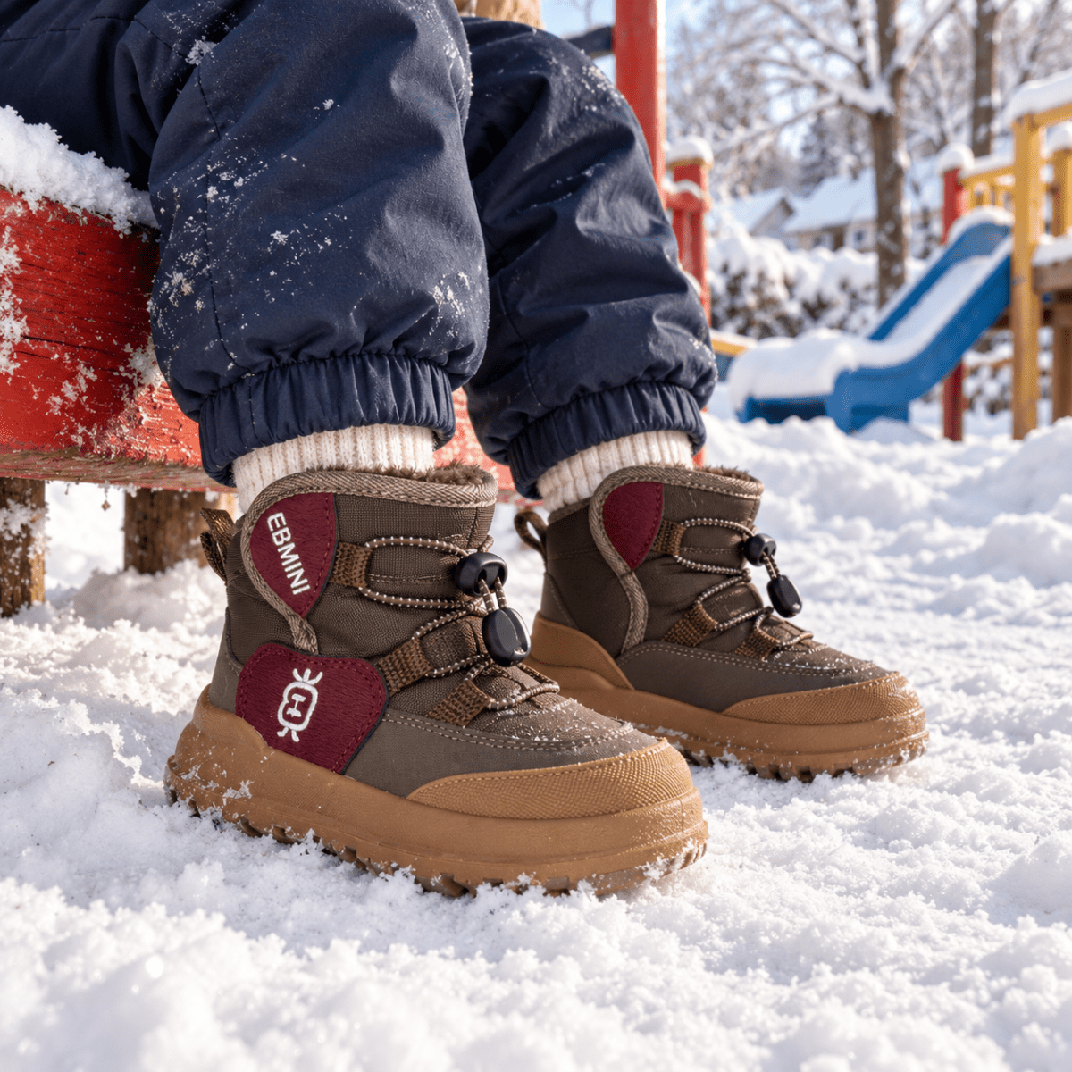 EBMINI® FOZ waterdichte barefoot laarzen voor kinderen – afbeelding 2