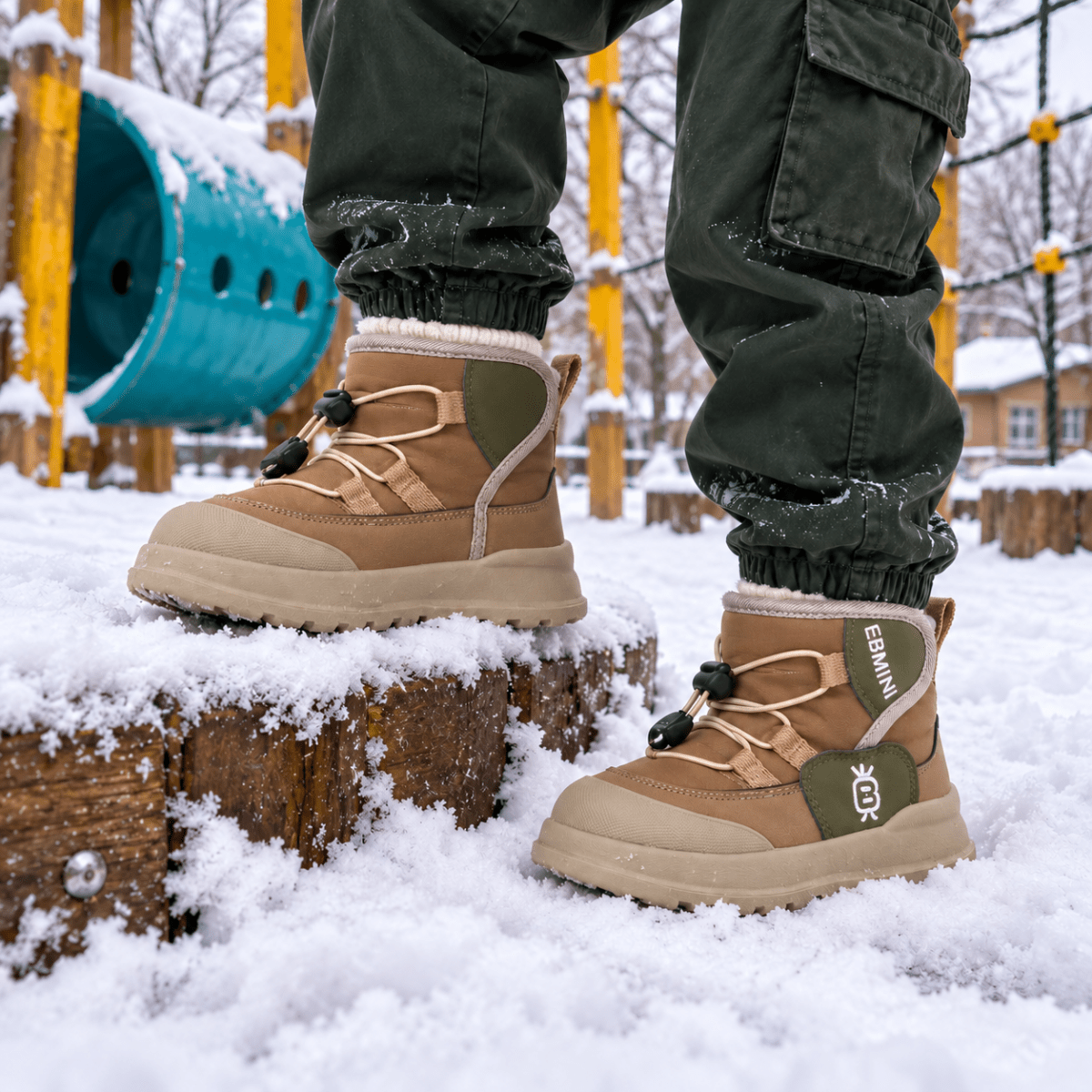 EBMINI® FOZ waterdichte barefoot laarzen voor kinderen – afbeelding 4