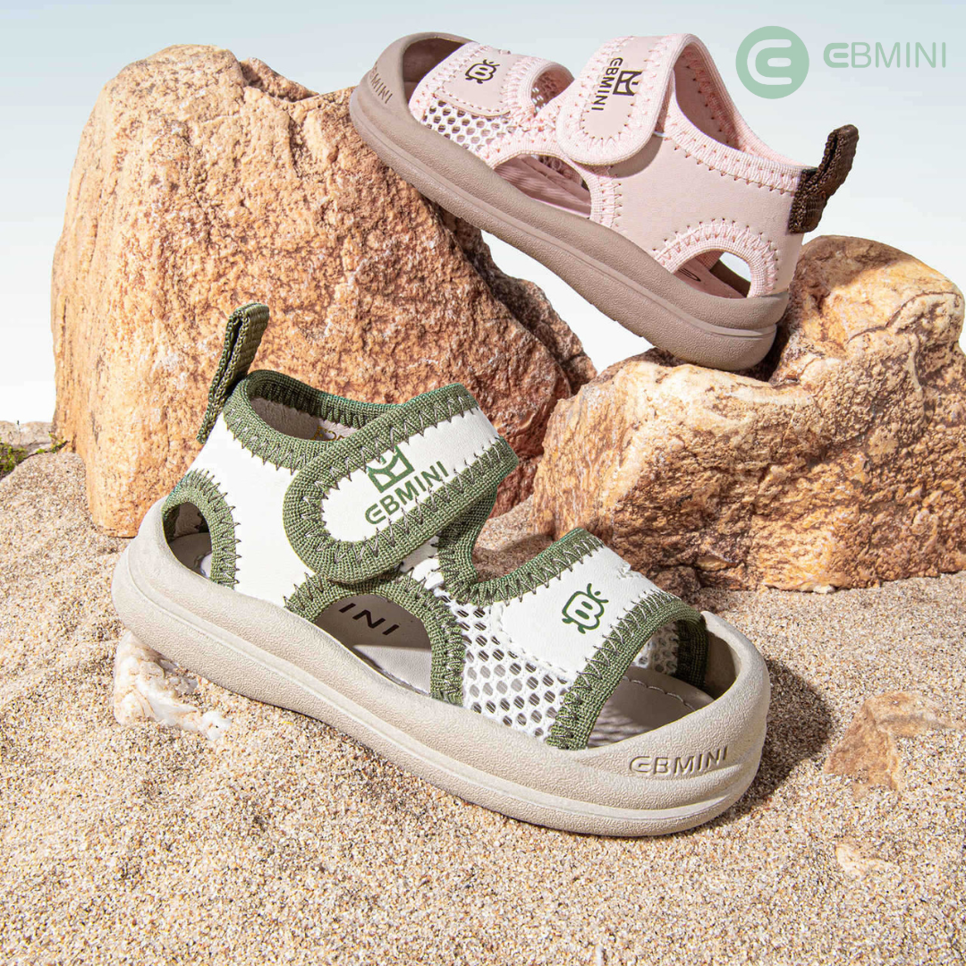 EBMINI® FRY – Ultralichte barefoot sandalen voor kinderen - Ebmini® – Kinder schoenen -  - 