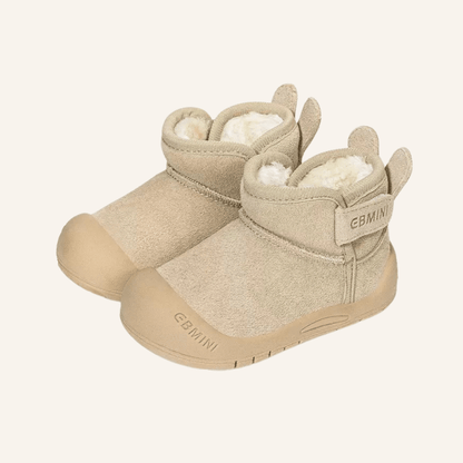 EBMINI® IGI ultralichte barefoot laarzen voor kinderen – beige