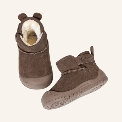 EBMINI® IGI ultralichte barefoot laarzen voor kinderen – bruin