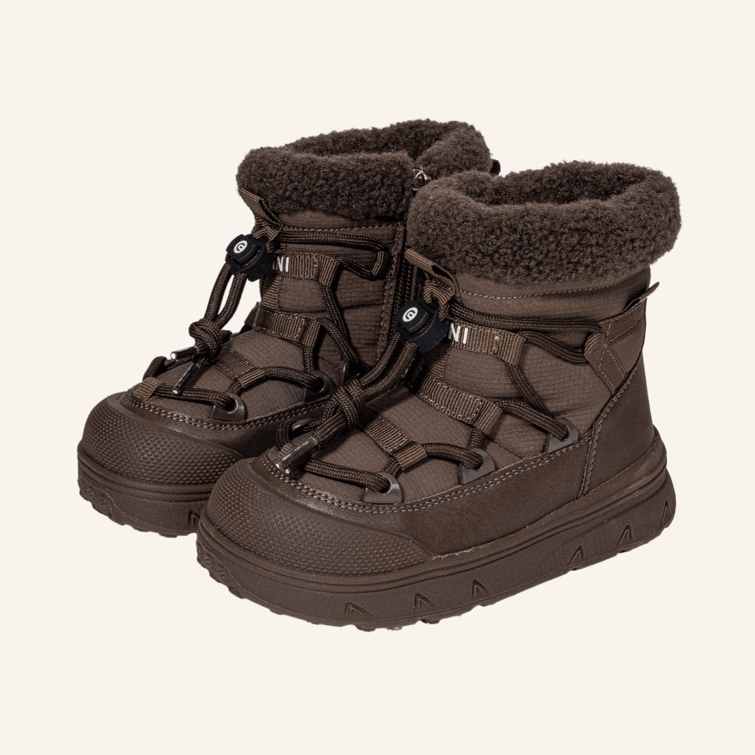 EBMINI® RIC – Waterdichte barefoot laarzen voor kinderen met warme voering - Ebmini® – Kinder schoenen - 209913049593 -