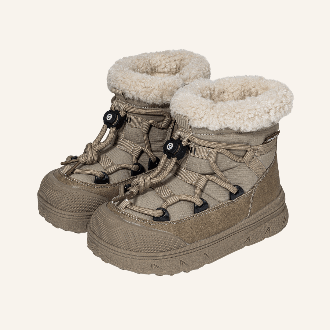 EBMINI® RIC – Waterdichte barefoot laarzen voor kinderen met warme voering - Ebmini® – Kinder schoenen - 209913049601 -