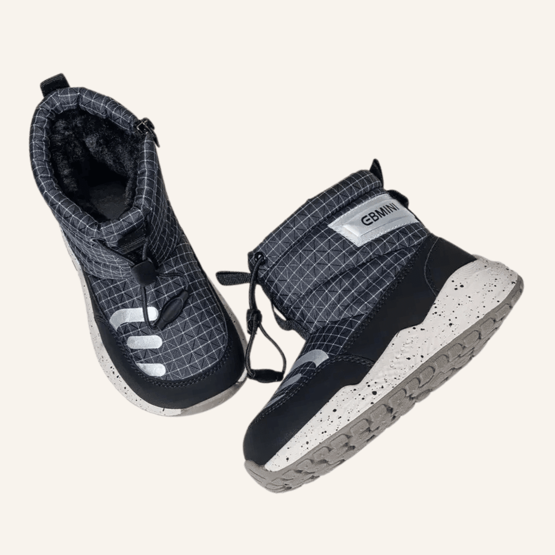 EBMINI® RIM – Waterdichte barefoot laarzen voor kinderen met warme voering - Ebmini® – Kinder schoenen - 209913051131 -