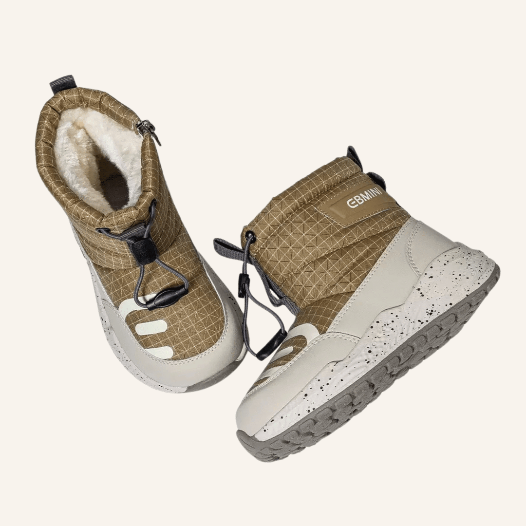 EBMINI® RIM – Waterdichte barefoot laarzen voor kinderen met warme voering - Ebmini® – Kinder schoenen - 209913051139 -