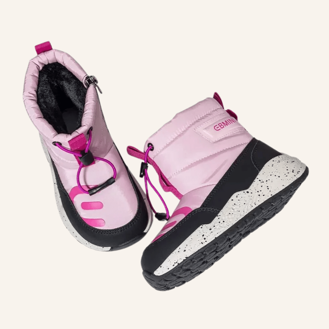EBMINI® RIM – Waterdichte barefoot laarzen voor kinderen met warme voering - Ebmini® – Kinder schoenen - 209913051155 -