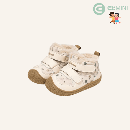 EBMINI® SAS – Ultralichte winter - barfusschoenen voor kinderen met klittenbandsluiting - Ebmini® – Kinder schoenen - 209913031020 - 