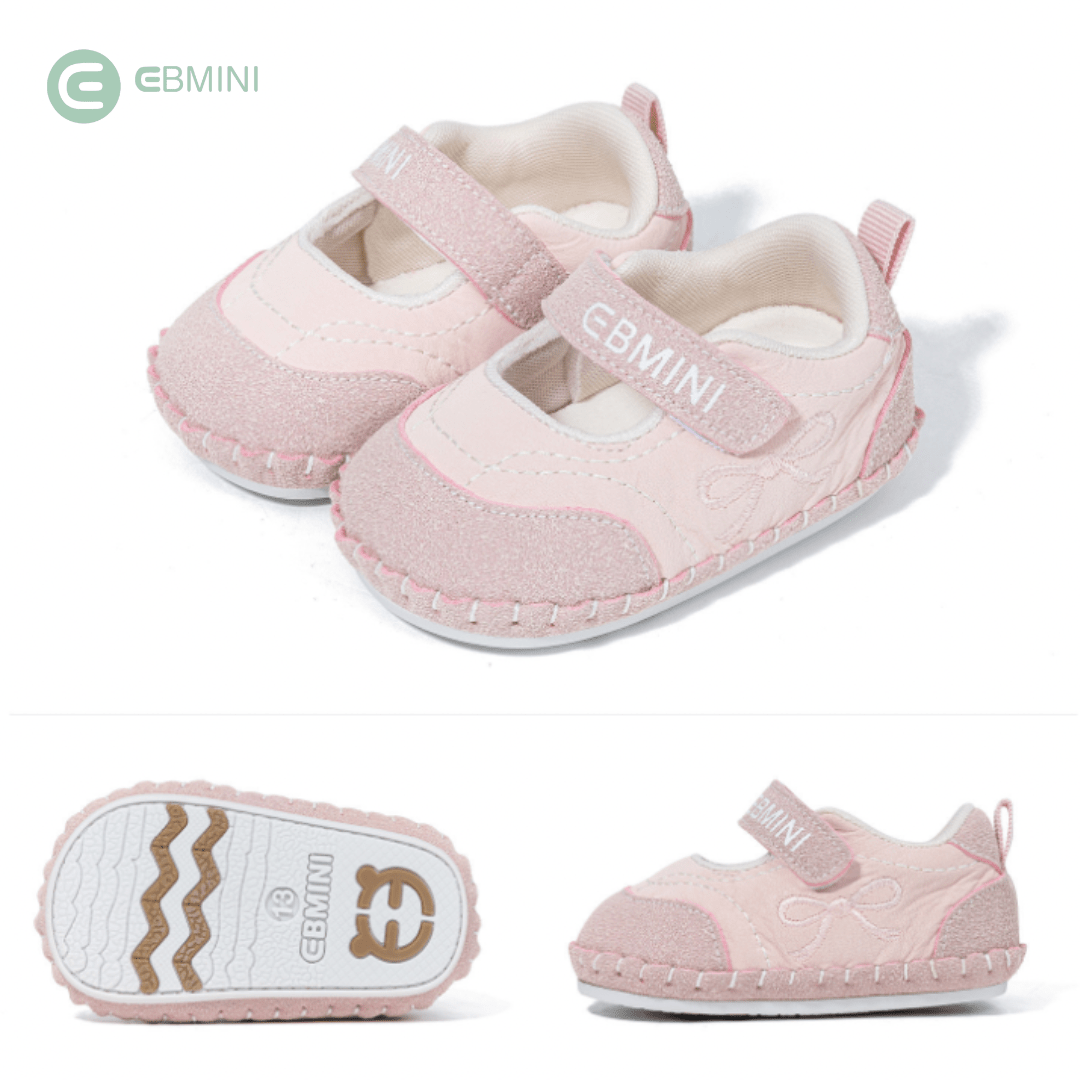 EBMINI® TITI – Babyschoenen – Zachte schoenen om te kruipen en de eerste stapjes te zetten - Ebmini® – Kinder schoenen -  - 