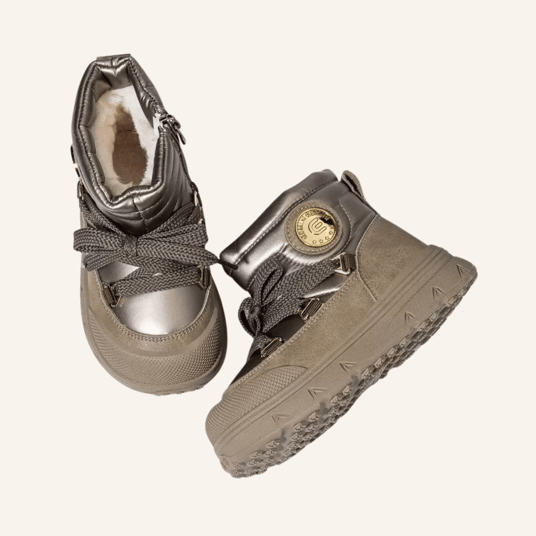 EBMINI® WAM – Waterdichte barefoot laarzen voor kinderen met warme voering - Ebmini® – Kinder schoenen - 209913050327 -
