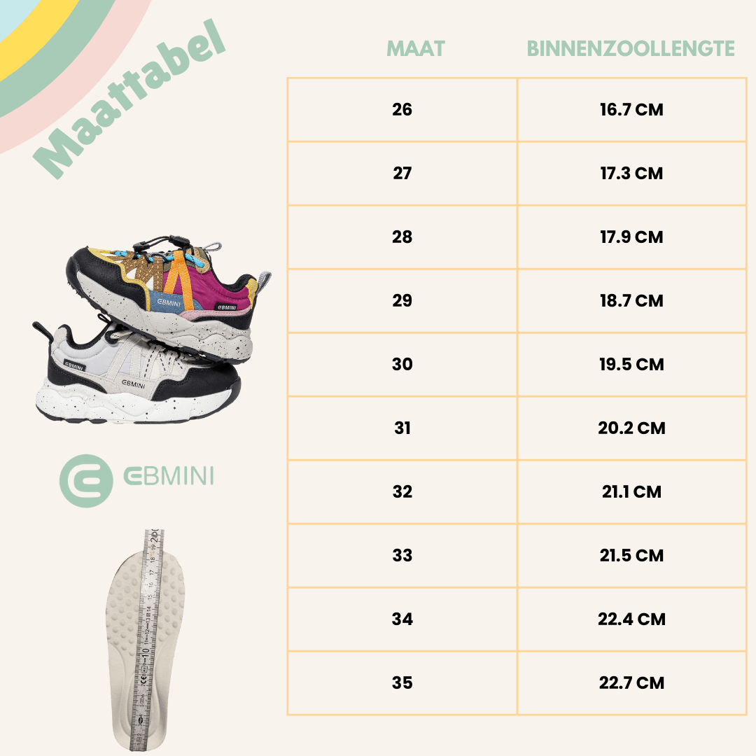 EBMINI® WONDER – Ultralichte kinder schoenen voor actieve kinderen - Ebmini® – Kinder schoenen - 209913034668 - 