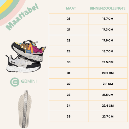 EBMINI® WONDER – Ultralichte kinder schoenen voor actieve kinderen - Ebmini® – Kinder schoenen - 209913034668 - 